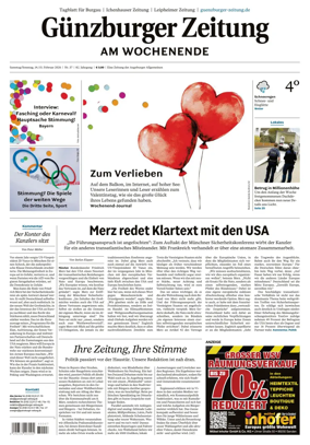 Cover of Guenzburger Zeitung