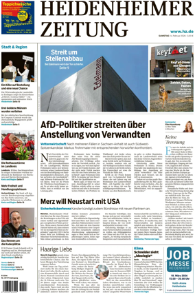 Cover of Heidenheimer Zeitung