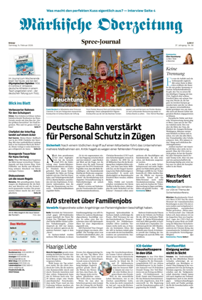 Cover of Markische Oderzeitung Erkner
