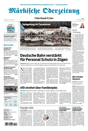 Cover of Markische Oderzeitung Oderland-Echo