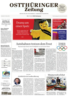 Cover of Ostthuringer Zeitung (Jena)
