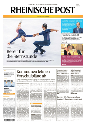 Cover of Rheinische Post Viersen