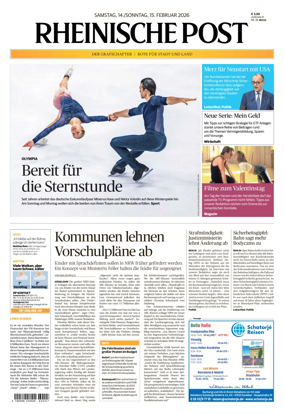 Cover of Rheinische Post - Xanten and Moers