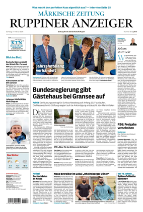 Cover of Ruppiner Anzeiger