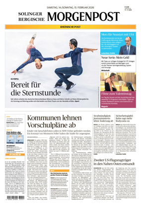 Cover of Solinger Bergische Morgenpost/Remscheid