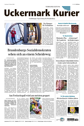 Cover of Templiner Zeitung