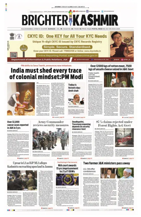 Cover of Brighter Kashmir