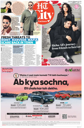 Cover of Hindustan Times (Lucknow) - Live