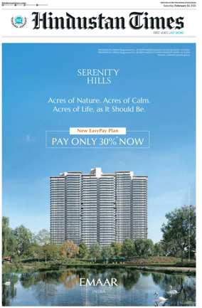 Cover of Hindustan Times ST (Noida)