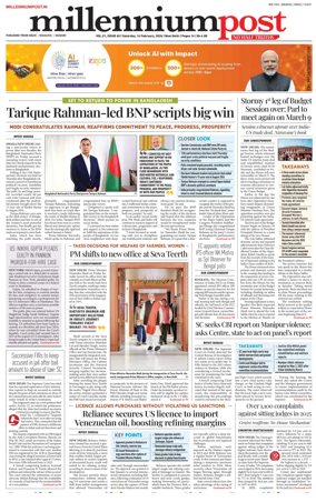 Cover of Millennium Post