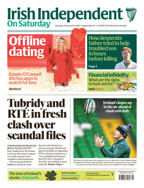 Cover of Irish Independent