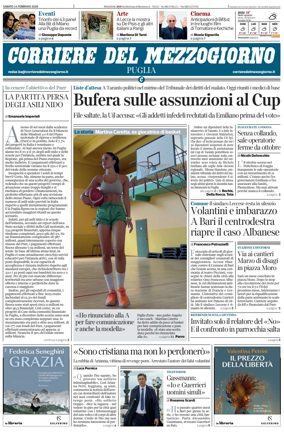 Cover of Corriere del Mezzogiorno (Puglia)