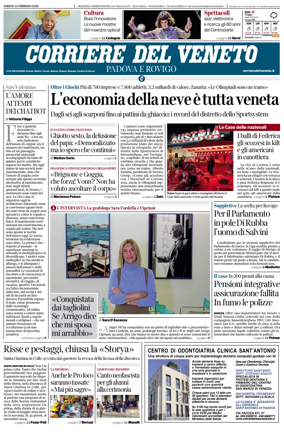 Cover of Corriere del Veneto (Padova e Rovigo)