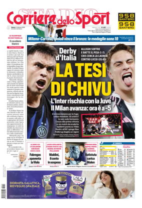 Cover of Corriere dello Sport (Nazionale)