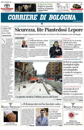 Cover of Corriere di Bologna