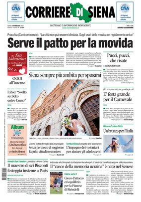 Cover of Corriere di Siena
