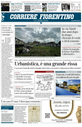 Cover of Corriere Fiorentino