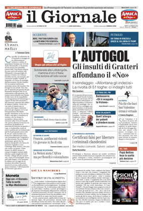Cover of Il Giornale (Italy)