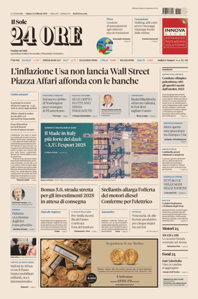 Cover of Il Sole 24 Ore