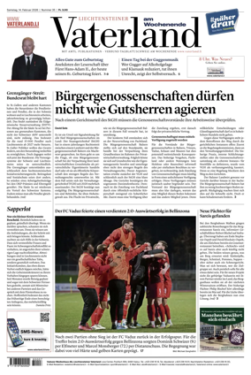 Cover of Liechtensteiner Vaterland