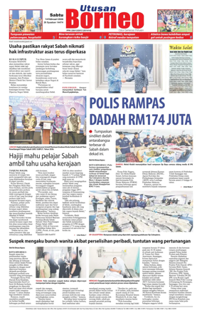 Cover of Utusan Borneo (Sabah)