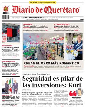 Cover of Diario de Queretaro