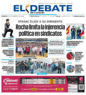 Cover of El Debate de Culiacan