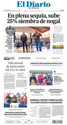 Cover of El Diario de Delicias