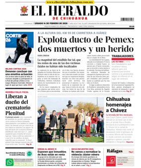 Cover of El Heraldo de Chihuahua