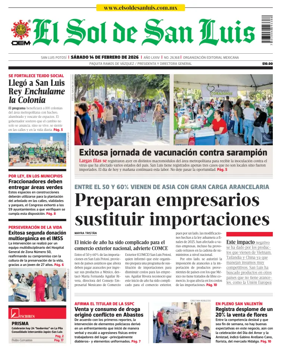 Cover of El Sol de San Luis Potosi