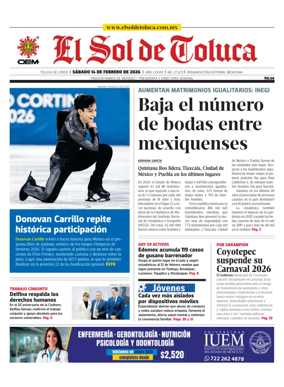 Cover of El Sol de Toluca