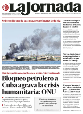 Cover of La Jornada