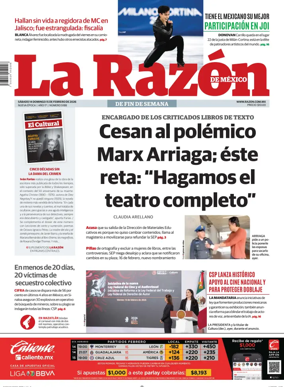 Cover of La Razon de Mexico