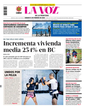 Cover of La Voz de la Frontera