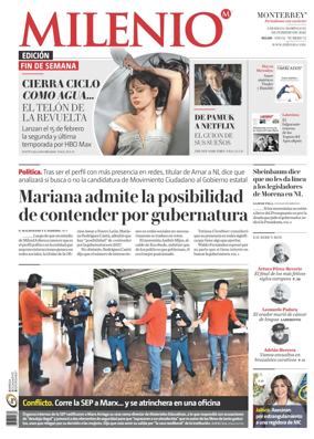 Cover of Milenio Monterrey