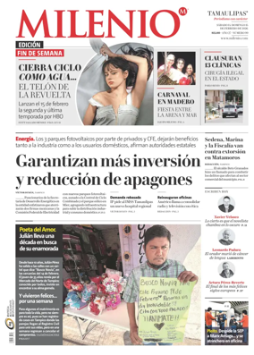 Cover of Milenio Tamaulipas