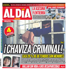 Cover of Periodico Al Dia (Celaya)