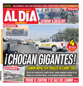Cover of Periodico Al Dia (Salamanca)