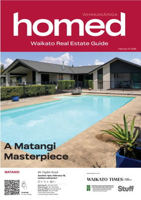 Cover of Homed Waikato Region