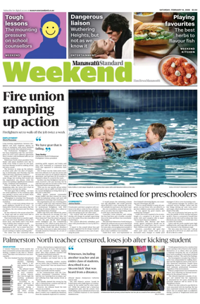 Cover of Manawatu Standard