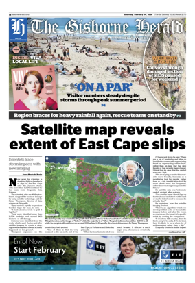 Cover of The Gisborne Herald (Saturday edition)