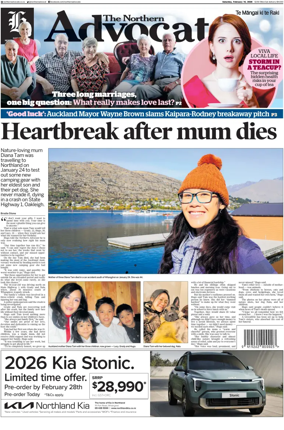 Cover of The Northern Advocate