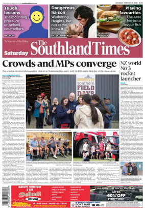 Cover of The Southland Times