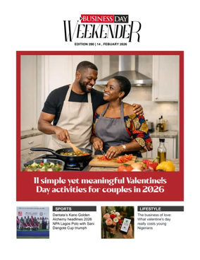 Cover of Business Day (Nigeria)