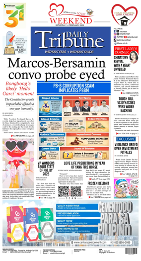 Cover of Daily Tribune (Philippines)
