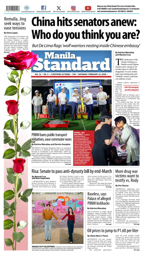 Cover of Manila Standard