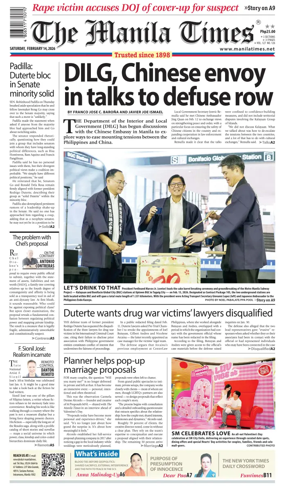 Cover of The Manila Times