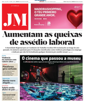 Cover of Jornal Madeira