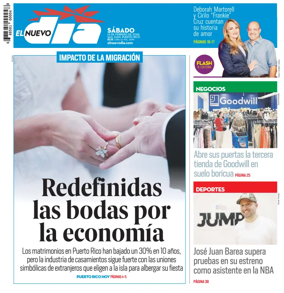 Cover of El Nuevo Dia