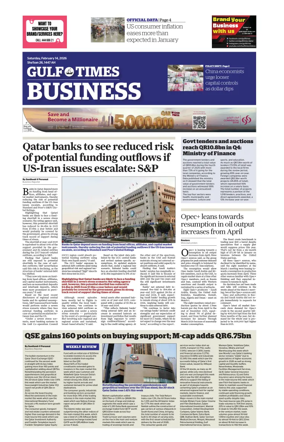 Cover of Gulf Times Business